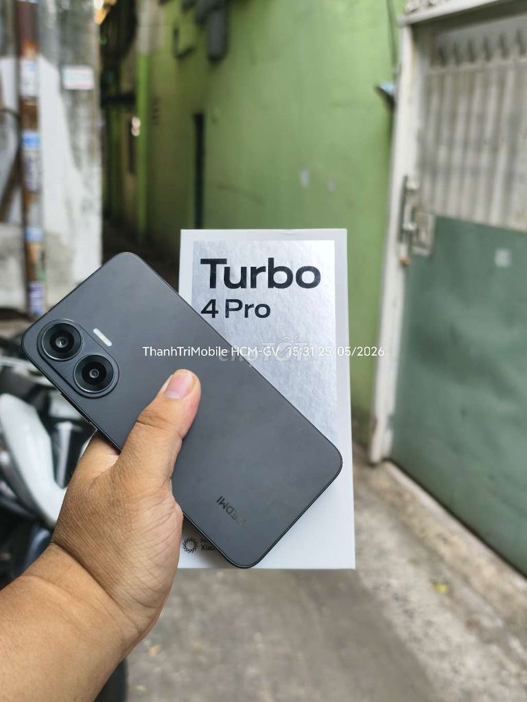 Xiaomi Redmi Turbo 4 Pro 16/256GB Đen Fullbox. Mua bán Điện thoại tại Quận Gò Vấp Tp Hồ Chí Minh được đăng bởi Thanh Tri hình 1