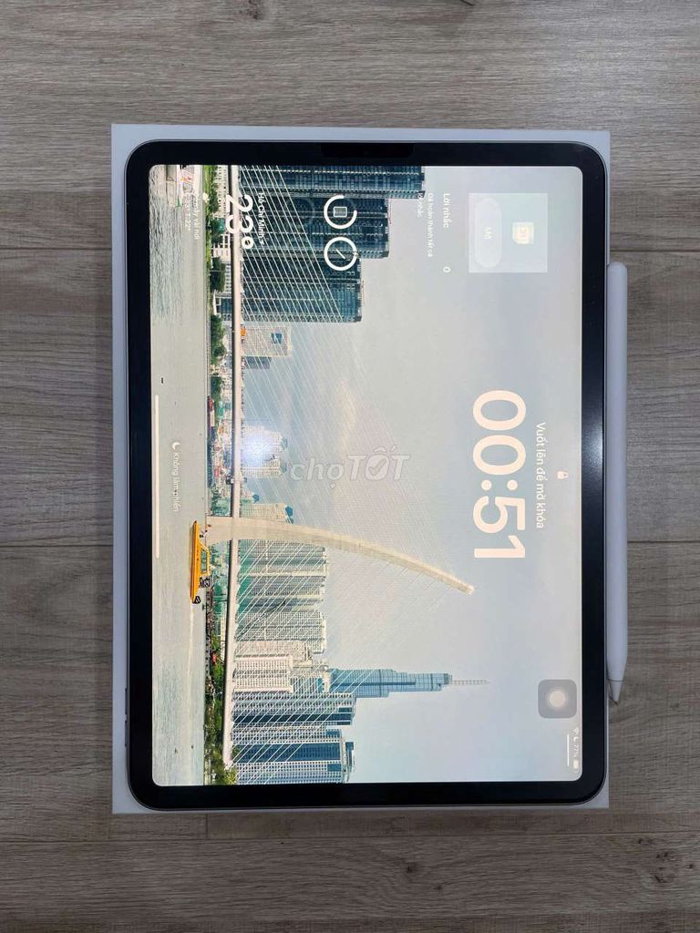 Ipad Pro M2 Wifi 256gb Full Box 99% + Pen (còn BH)