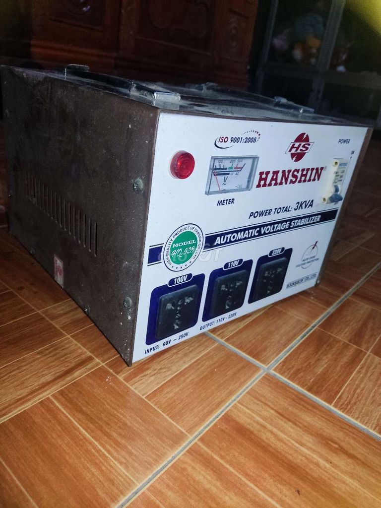 Ổn áp Hanshin 3KVA. Mua bán Đồ chuyên dụng, Giống nuôi trồng tại Huyện Châu Thành An Giang được đăng bởi Cậu hai Hiền hình 1