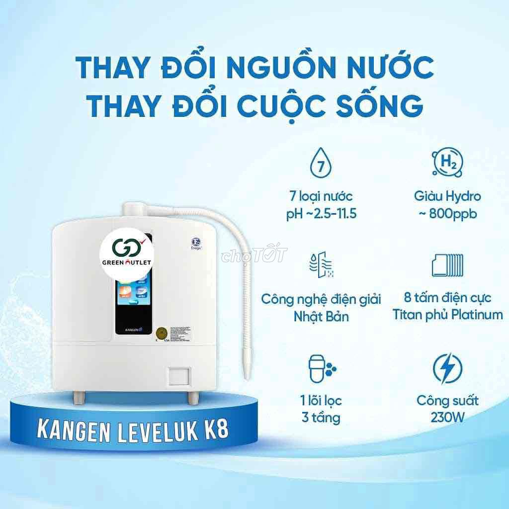 Máy lọc nước Kangen LeveLuk K8 Nhật Bản mới 100%. Mua bán Bếp, lò, đồ điện nhà bếp tại Quận Thanh Xuân Hà Nội được đăng bởi Tran Trung hình 1