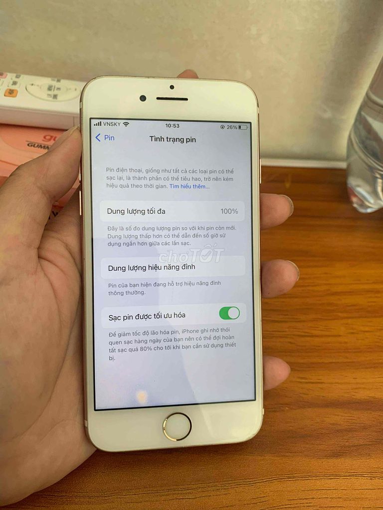 Apple iPhone 7 Vàng hồng Đã qua sử dụng. Mua bán Điện thoại tại Quận Tân Phú Tp Hồ Chí Minh được đăng bởi Đặng Phước Khang hình 1