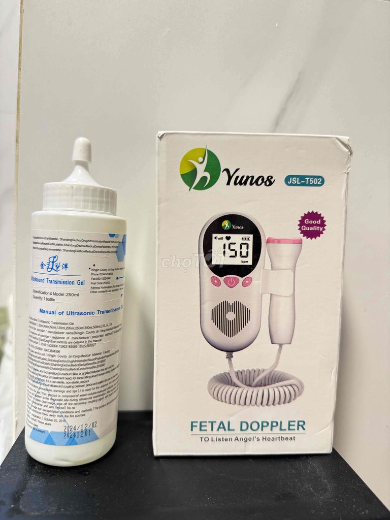 máy đo tim thai doppler Yunos + gel. Mua bán Mẹ và bé tại Huyện Nhà Bè Tp Hồ Chí Minh được đăng bởi Lam Kim Dung hình 1
