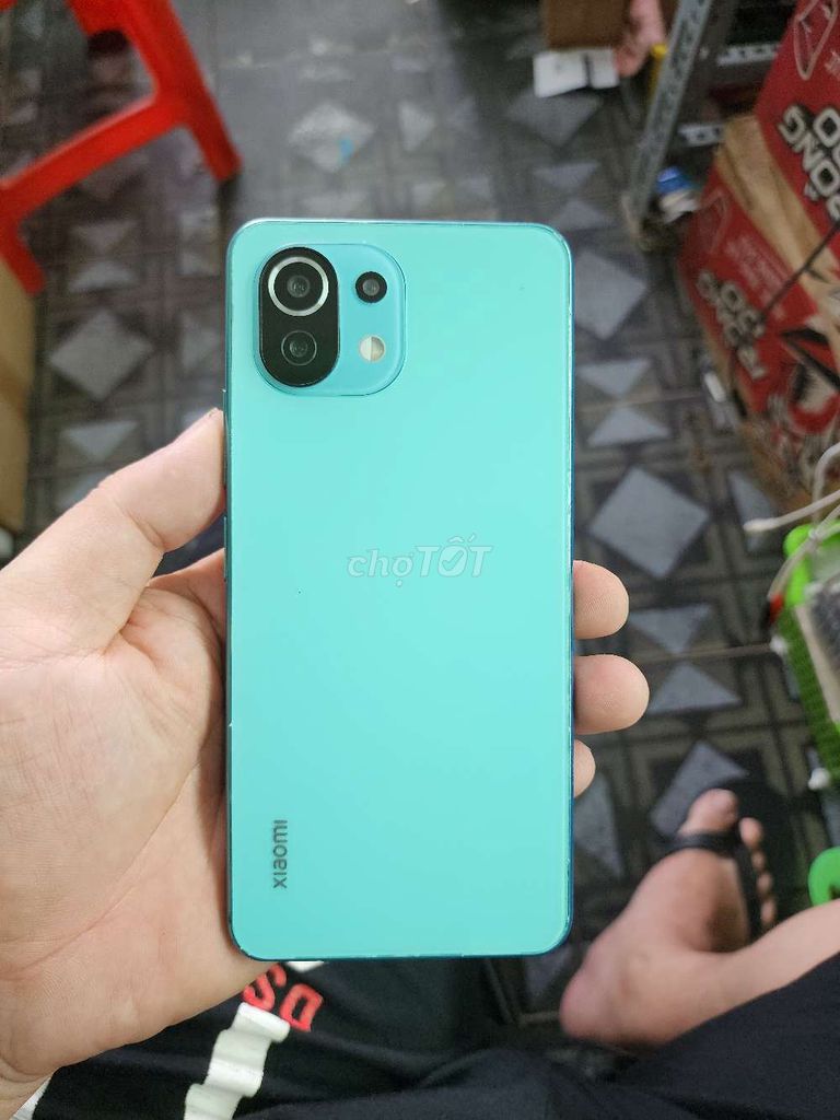  Mi 11 Lite 128GB Xanh ngọc. Mua bán Điện thoại tại Thành phố Nam Định Nam Định được đăng bởi Thắng Nguyễn hình 1