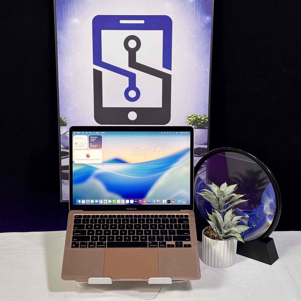 Macbook Air M1 8GB/256GB Gold 99%. Mua bán Laptop tại Quận Tân Bình Tp Hồ Chí Minh được đăng bởi Hồ Nghĩa hình 1