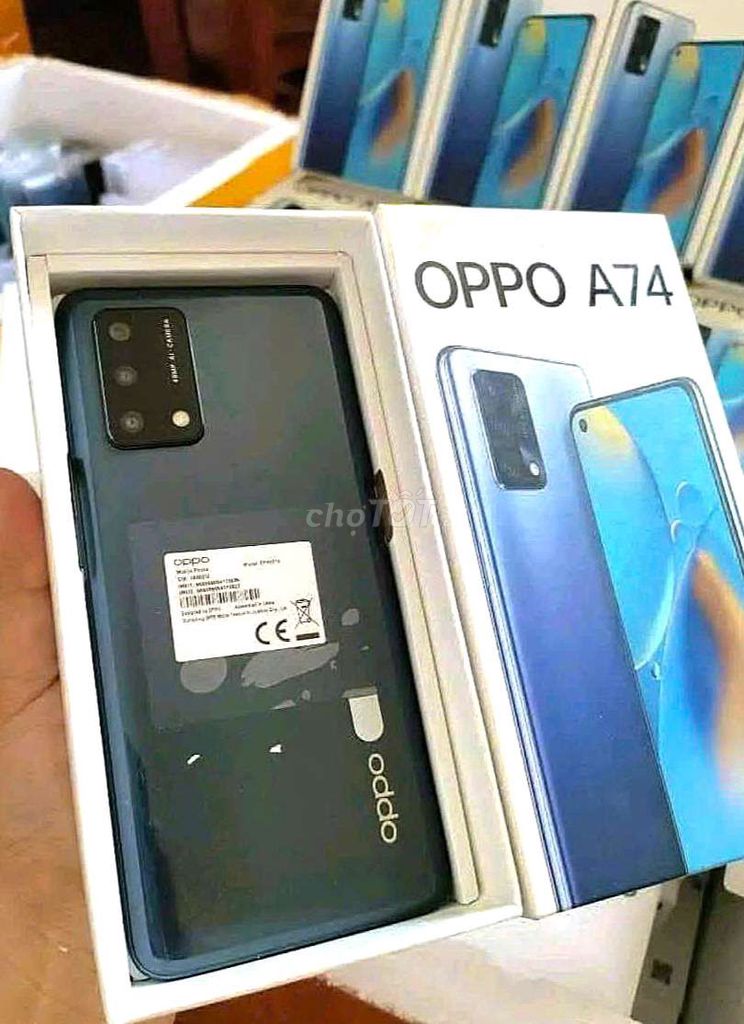 Oppo A74 5G 8/256GB Mới keng. Mua bán Điện thoại tại Quận Gò Vấp Tp Hồ Chí Minh được đăng bởi Oppo Giá Tốt hình 1