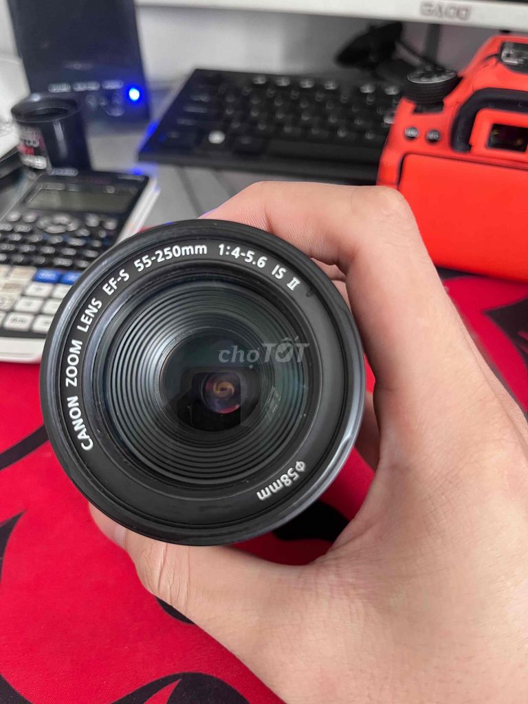Ống kính Canon EF-S 55-250mm f/4-5.6. Mua bán Máy ảnh, Máy quay tại Thành phố Thủ Đức Tp Hồ Chí Minh được đăng bởi Thanh Bình hình 1