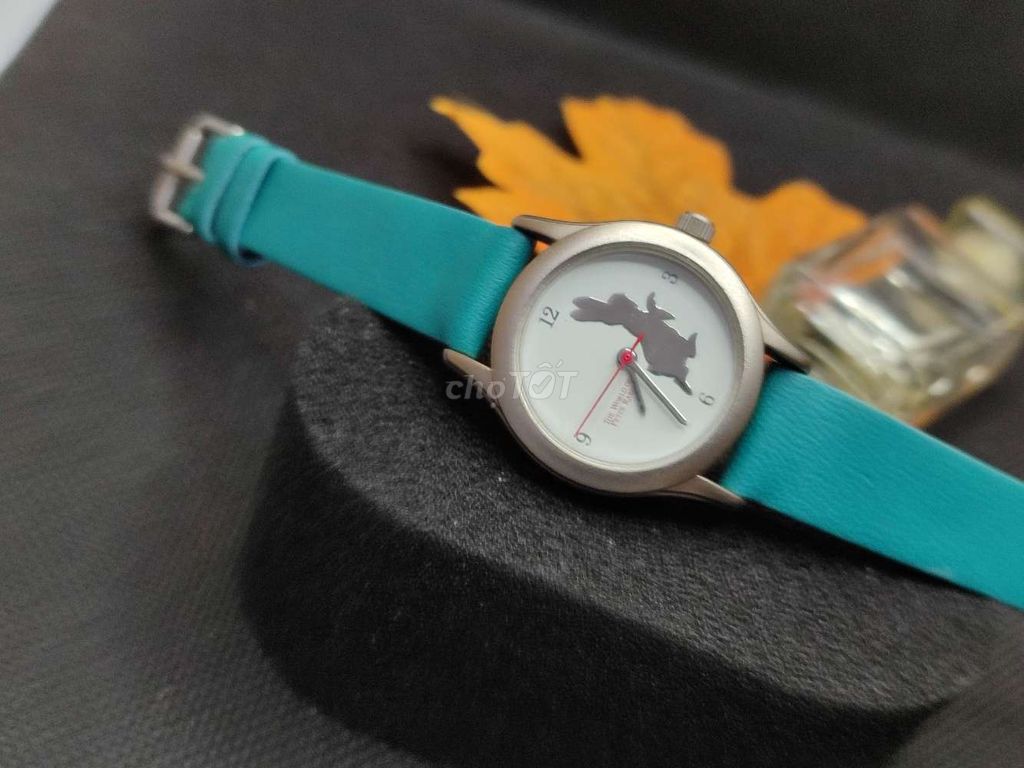 Đồng hồ The World of Peter Rabbit dây da xanh 28mm. Mua bán Đồng hồ tại Quận Cái Răng Cần Thơ được đăng bởi Maidosi hình 1
