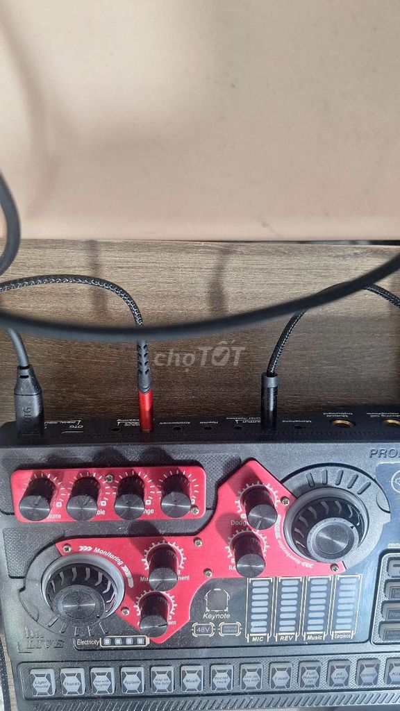Sound card Cannon 48V Đen. Mua bán Tivi, Âm thanh tại Quận Tân Phú Tp Hồ Chí Minh được đăng bởi Gia Khánh Mua Bán Xe Máy Cọp SG  hình 1