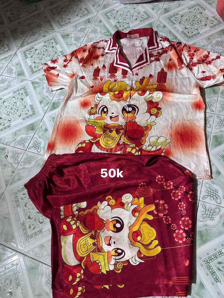 Đồ ngủ lụa Nữ Bigsize Đỏ, Xanh lá. Mua bán Quần áo tại Quận Bình Tân Tp Hồ Chí Minh được đăng bởi Trần thị ngọc giàu hình 1