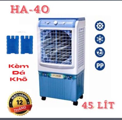 Quạt hơi nước 45 lít mặt kính cường lực chạy êm. Mua bán Quạt tại Quận 6 Tp Hồ Chí Minh được đăng bởi Anh Tuấn
