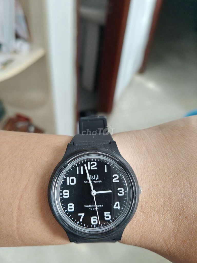 Đồng hồ Q&Q Solar Nhật Bản  37mm. Mua bán Đồng hồ tại Quận Bắc Từ Liêm Hà Nội được đăng bởi Andy hình 1