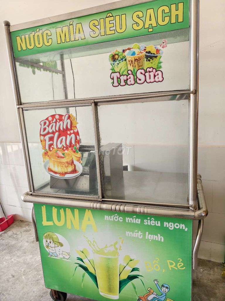 Xe nước mía Inox Bạc Đã sử dụng. Mua bán Đồ chuyên dụng, Giống nuôi trồng tại Huyện Bàu Bàng Bình Dương được đăng bởi Quân hình 1