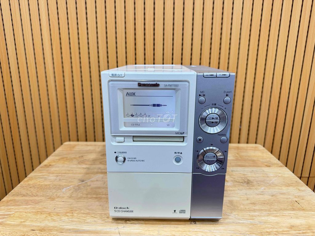 Amply mini Panasonic SA-PM770SD. Mua bán Tivi, Âm thanh tại Quận Long Biên Hà Nội được đăng bởi Thắng âm thanh 1979 hình 1
