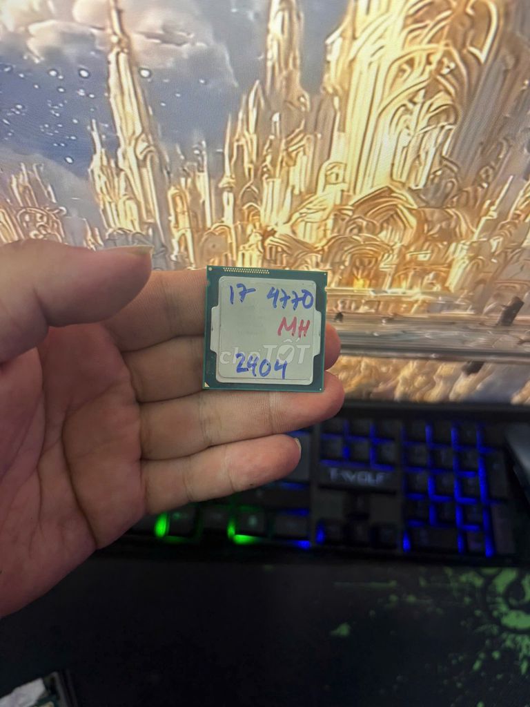 CPU Intel Core i7 4770 em sẵn sl. Mua bán Linh kiện (RAM, Card...) tại Quận Phú Nhuận Tp Hồ Chí Minh được đăng bởi tiến tài 770 nguyễn kiệm p4 quận phú nhuận hình 1