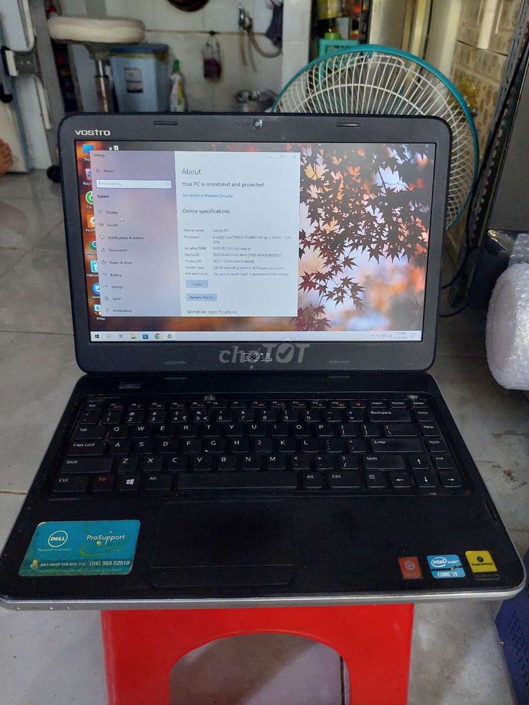 Dell Vostro i3-2670QM 8GB Đen. Mua bán Laptop tại Quận 7 Tp Hồ Chí Minh được đăng bởi Mua và Bán Vui Vẻ hình 1