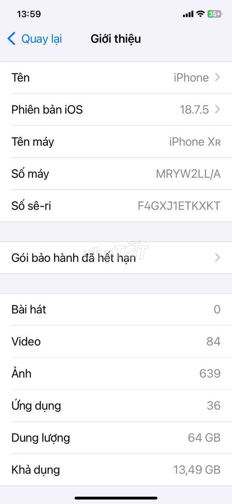 Apple iPhone XR 64GB Cam vũ trụ. Mua bán Điện thoại tại Quận Nam Từ Liêm Hà Nội được đăng bởi hằng hình 1