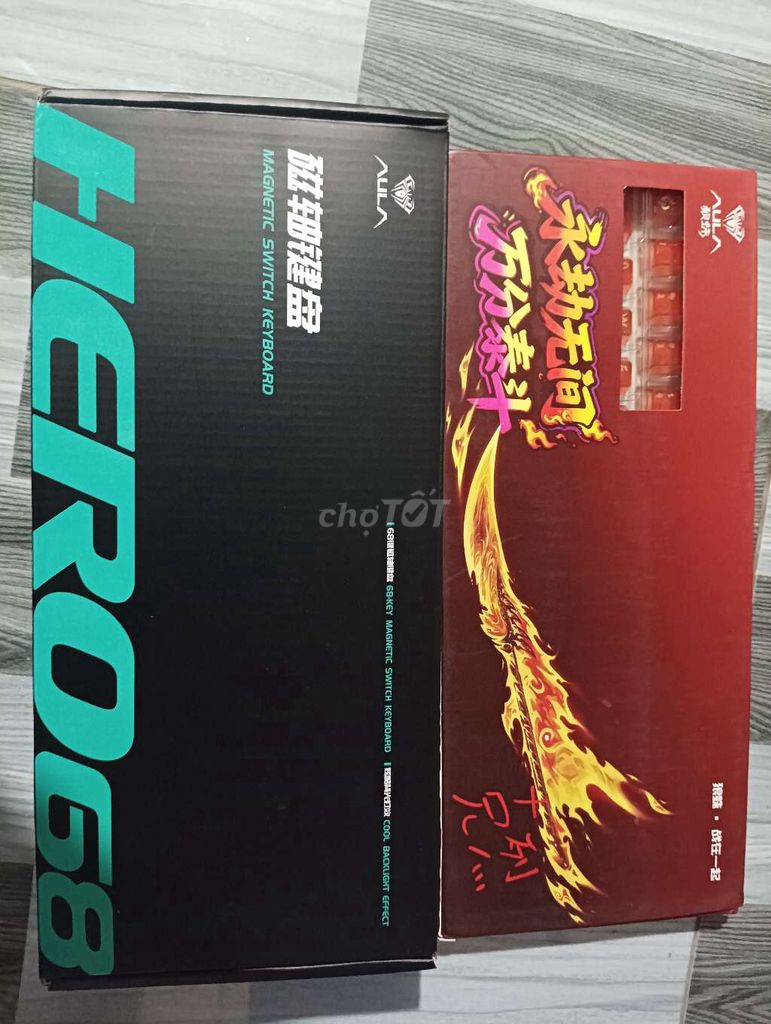 Bàn phím cơ AULA HERO 68 AIR Đen. Mua bán Phụ kiện (Màn hình, Chuột...) tại Thành phố Hồng Ngự Đồng Tháp được đăng bởi Ng Hien hình 1