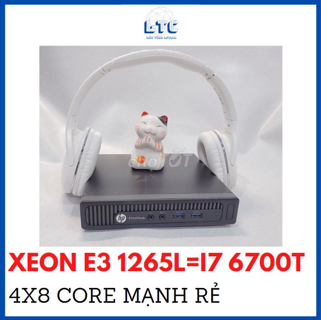 Máy tính mini HP 400 G1/XEON E3 1265L V3 4x8Core