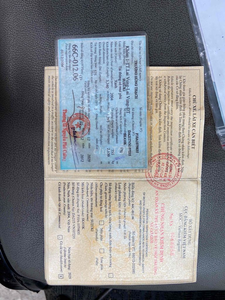 Suzuki đời 2004 mới đăng kiểm. Mua bán Xe tải, xe ben tại Quận Bình Tân Tp Hồ Chí Minh được đăng bởi Kha hình 5