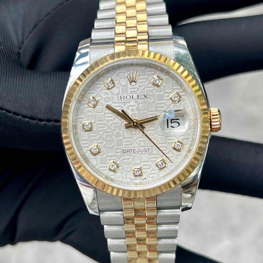 Rolex 116233 vi tính trắng