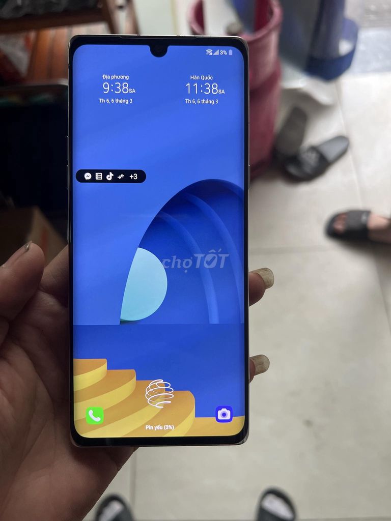 LG Velvet 8GB/128GB Đã sử dụng. Mua bán Điện thoại tại Huyện Vũ Thư Thái Bình được đăng bởi Ng Văn Thăng hình 1