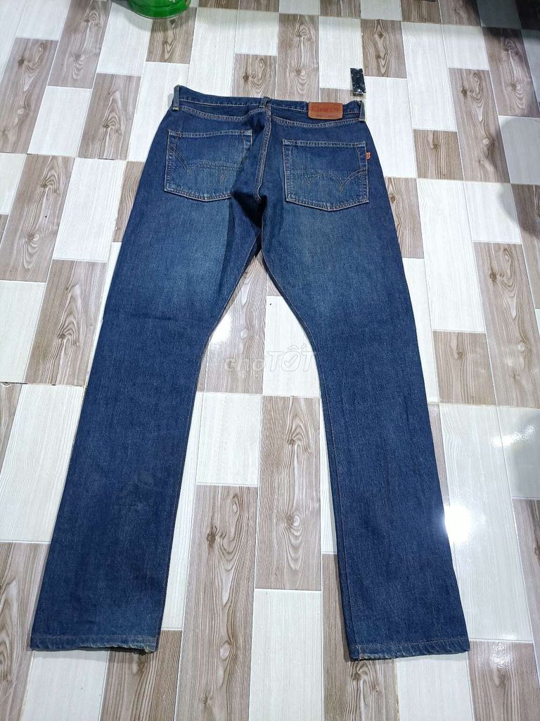 Eo 86 Edwin Nhật xưa jeans dầy cộp denim lai biên