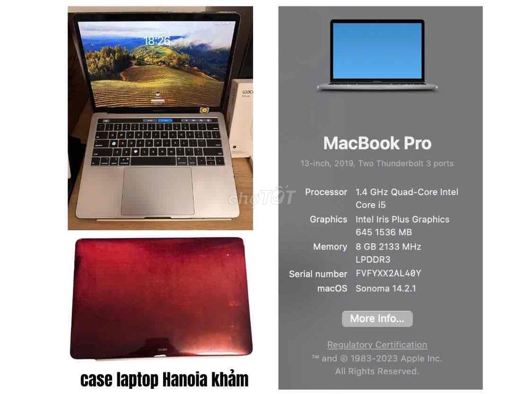 Cần bán Macbook Pro 2020. Mua bán Laptop tại Quận 7 Tp Hồ Chí Minh được đăng bởi Long Nguyen hình 1