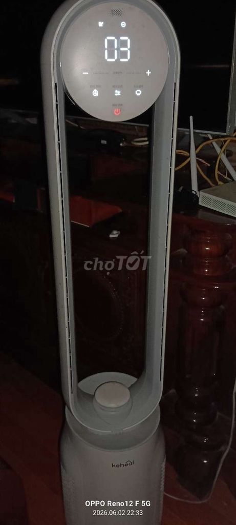 Quạt không cánh Keheal 03 Trắng. Mua bán Quạt tại Thị xã Bỉm Sơn Thanh Hóa được đăng bởi Thiên Kim hình 1