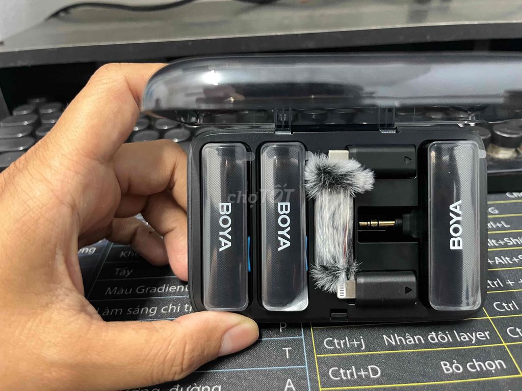 Micro không dây BOYA BOYALINK-CC Đen. Mua bán Máy ảnh, Máy quay tại Huyện Châu Thành Sóc Trăng được đăng bởi tiephu hình 1