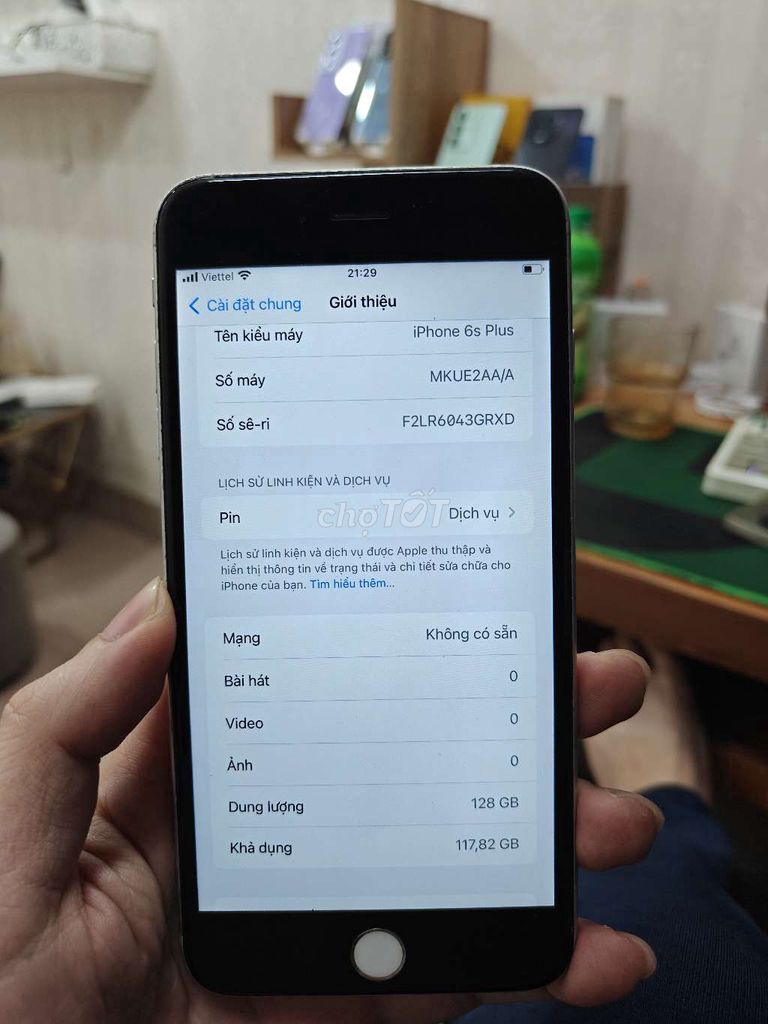 Apple iPhone 6s Plus 128GB. Mua bán Điện thoại tại Quận Thanh Xuân Hà Nội được đăng bởi cửa hàng điện thoại giá rẻ hình 1