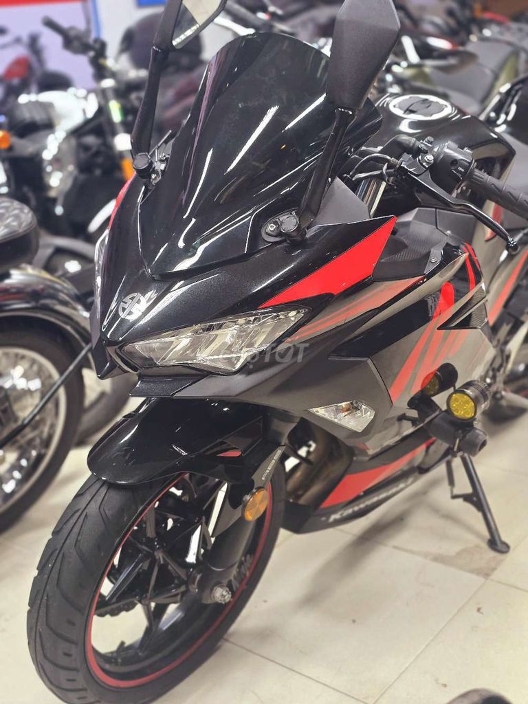 Kawasaki Ninja400 biển43 nguyên zin100% lên đồ đẹp. Mua bán Xe máy tại Quận Thanh Khê Đà Nẵng được đăng bởi Quý Moto Cycle 21 điện biên phủ Đà Nẵng hình 3