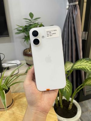 Apple iPhone 16 128GB (Trắng) Zin đẹp pin 93%