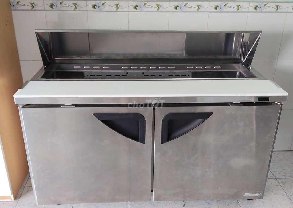 Bàn mát topping Turbo Air Inox Châu Âu Mới. Mua bán Tủ lạnh tại Quận 1 Tp Hồ Chí Minh được đăng bởi DUY ANH hình 1