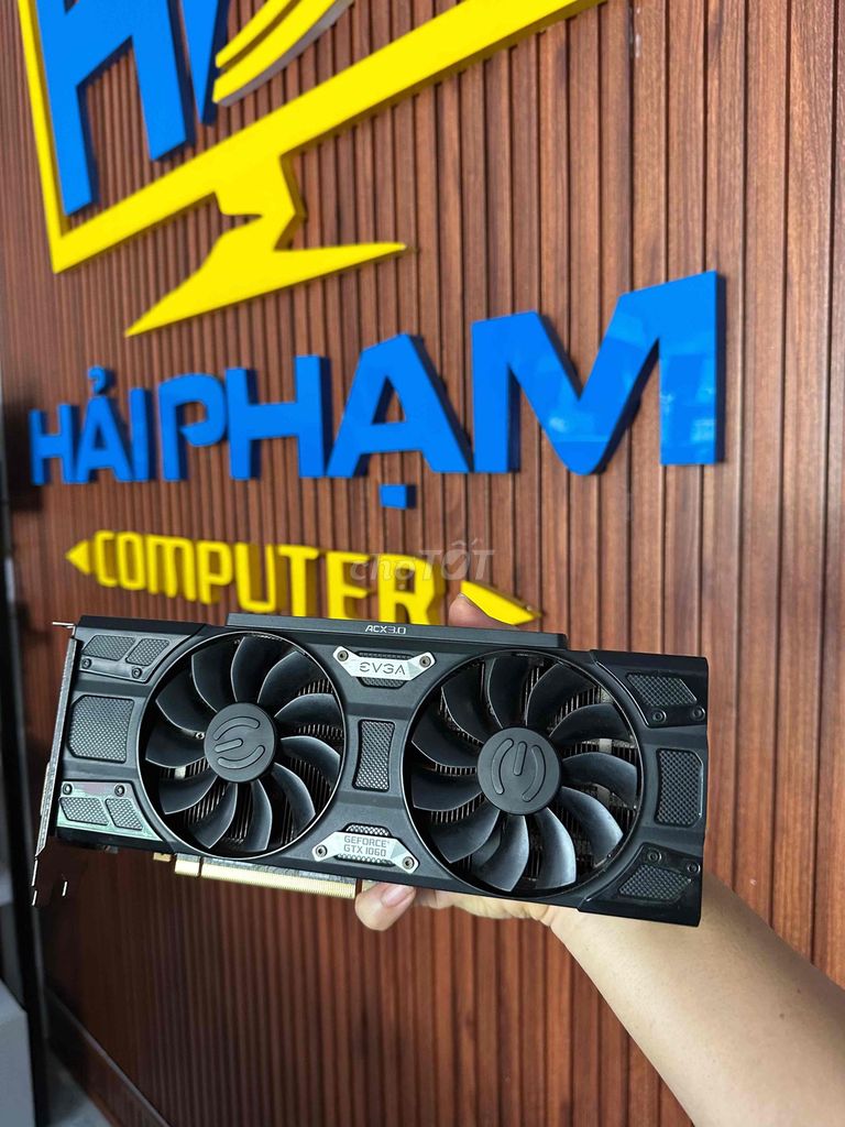 Card đồ họa EVGA GTX 1060 3GB 2 quạt. Mua bán Linh kiện (RAM, Card...) tại Thị xã La Gi Bình Thuận được đăng bởi Hải Phạm hình 1