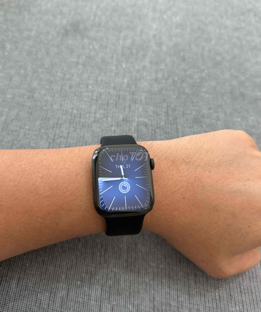 Apple Watch Series 7/45MM LTE Titanium Black Mã LL