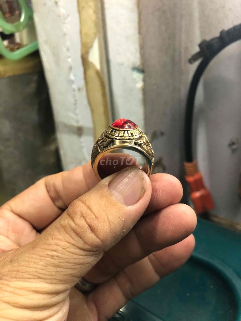 Nhẫn Clemson Vàng 10K Nam 1972 Size 19. Mua bán Đồ sưu tầm, đồ cổ tại Quận 11 Tp Hồ Chí Minh được đăng bởi Ngoc  hình 1