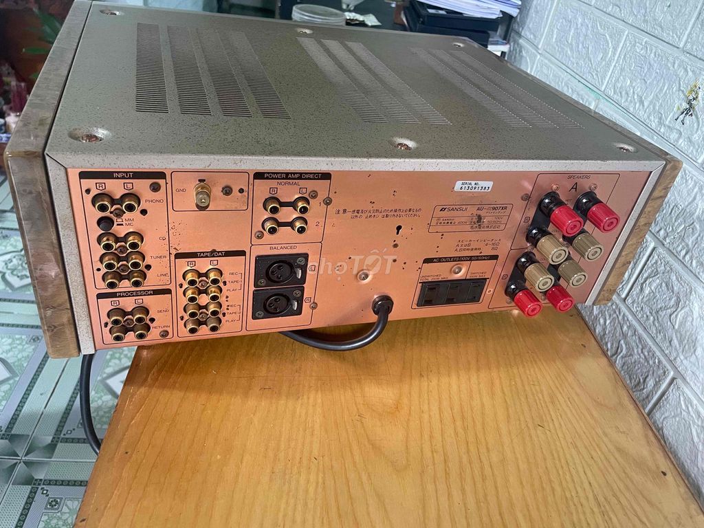 Amply Sansui Alpha 907XR còn rất mới. Mua bán Tivi, Âm thanh tại Huyện Thống Nhất Đồng Nai được đăng bởi Toàn Đỗ hình 5