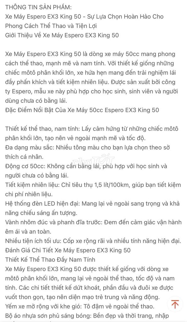 Cần bán xe exciter 50cc. Mua bán Xe máy tại Quận Bình Tân Tp Hồ Chí Minh được đăng bởi thúy rosa hình 8