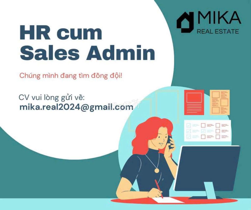 TUYỂN SALES CĂN HỘ DỊCH VỤ.