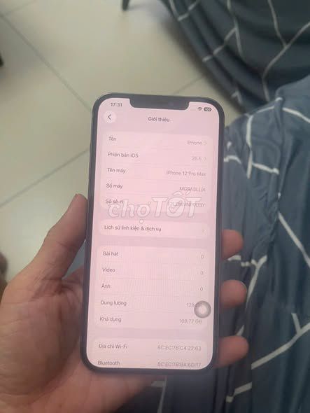 iPhone 12 Pro Max 128GB. Mua bán Điện thoại tại Quận 12 Tp Hồ Chí Minh được đăng bởi Hội Đồ Điện Tử hình 1