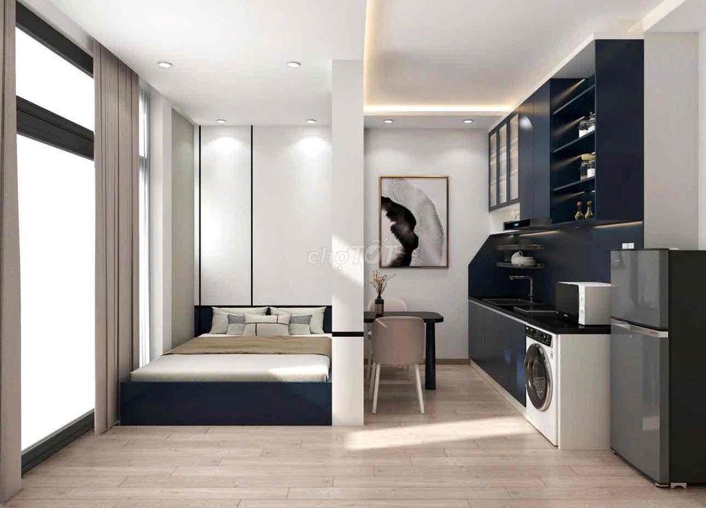 Rent · 1 bd · 40 м² · Quận Tân Bình, ул. Đường Lê Văn Sỹ