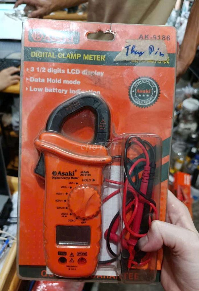 Đồng hồ kẹp Asaki AK-9186 Cam. Mua bán Đồ chuyên dụng, Giống nuôi trồng tại Quận Ninh Kiều Cần Thơ được đăng bởi Shop Thanh Lý Cần Thơ hình 1