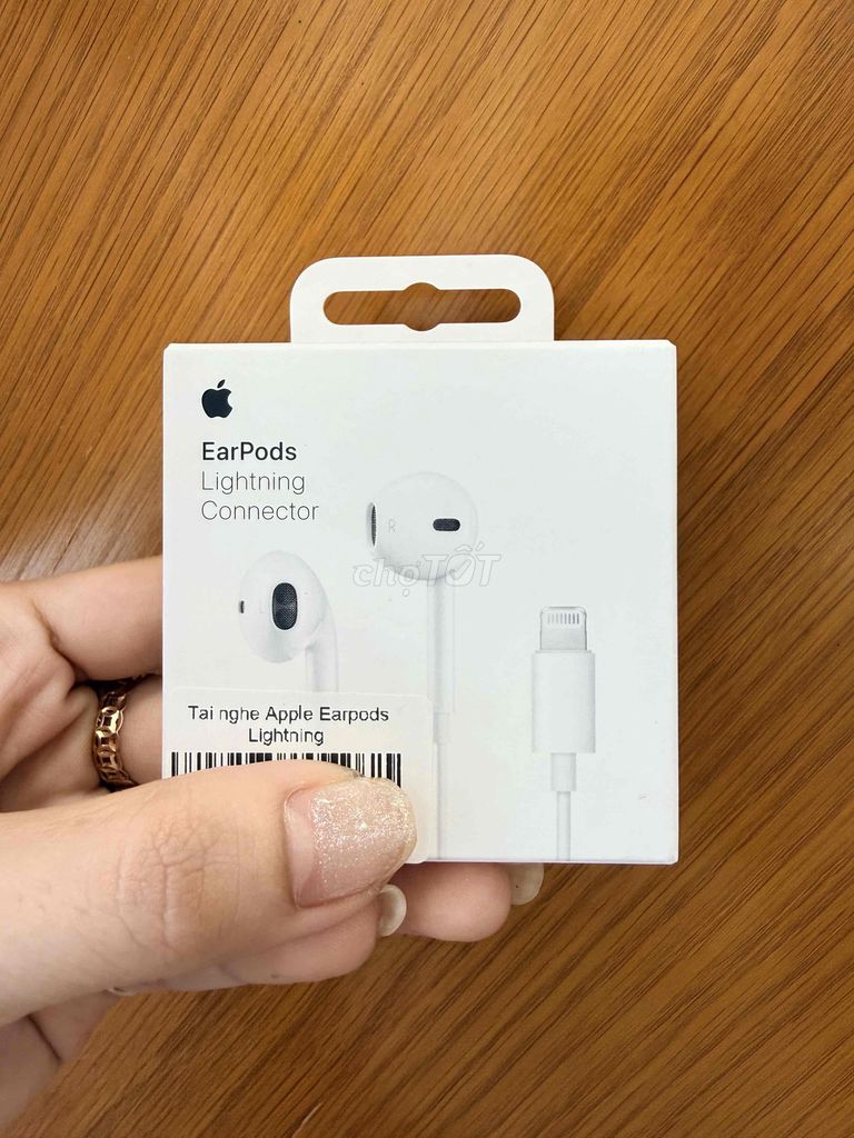 Tai nghe Apple Earpods Lightning Trắng Mới. Mua bán Tivi, Âm thanh tại Quận Ninh Kiều Cần Thơ được đăng bởi Minh Phát hình 1