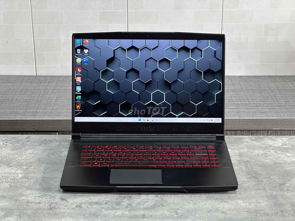 MSI GF63 i7-10750H Ram 8G NVMe 512G GTX 1650. Mua bán Laptop tại Huyện Bình Chánh Tp Hồ Chí Minh được đăng bởi TUẤN ANH STORE hình 1