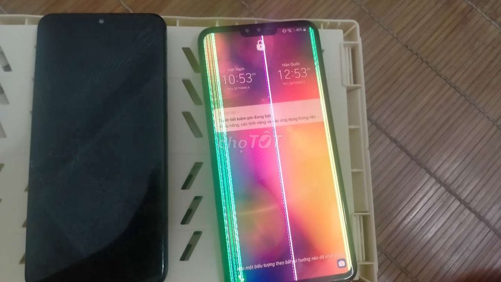 Combo 2 máy LG: 1 máy màn sọc + 1 máy màn chết. Mua bán Điện thoại tại Huyện Thanh Trì Hà Nội được đăng bởi An Minh hình 1