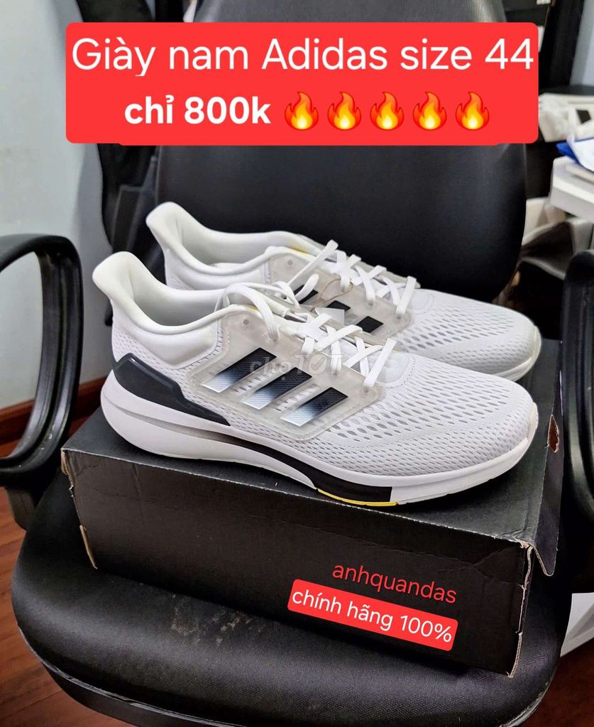 Giày Adidas EQ21 RUN Nam size 44. Mua bán Giày dép tại Huyện Thanh Trì Hà Nội được đăng bởi Hằng Nguyễn hình 1