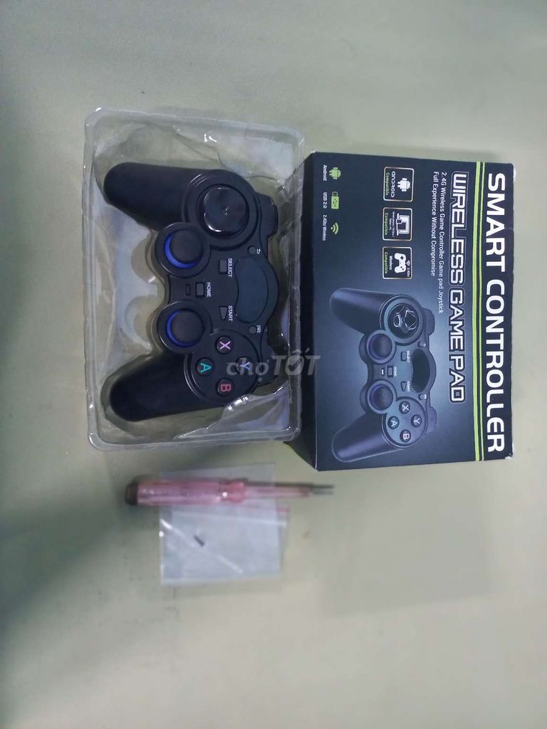 Tay cầm chơi game không dây Đen Android TGZ-850M. Mua bán Thiết bị chơi game tại Thành phố Thủ Đức Tp Hồ Chí Minh được đăng bởi Zukamo hình 1