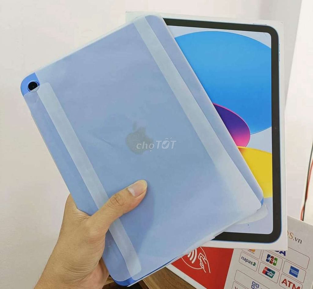 Sale iPad Gen 10 64GB WI-FI Blue WIFI keng sạc 4l