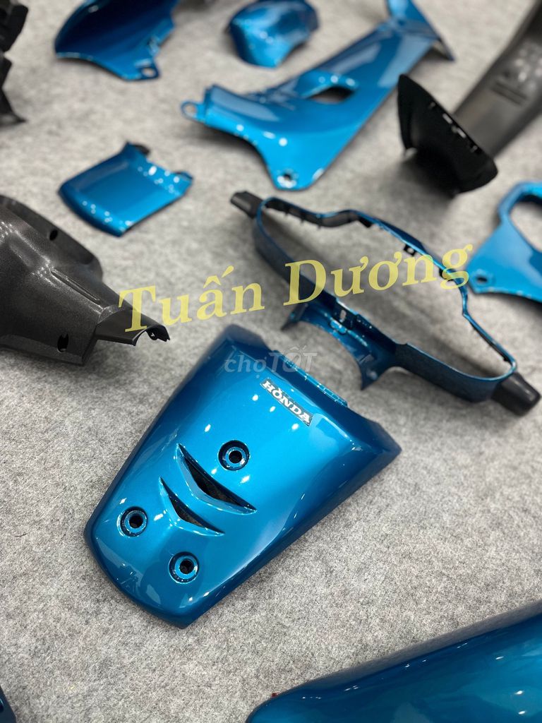 Dàn Áo Wave Alpha Xanh Ngọc Đẹp Mới Tinh. Mua bán Phụ tùng xe tại Quận Hà Đông Hà Nội được đăng bởi Phụ Tùng Xe Tuấn Dương hình 2