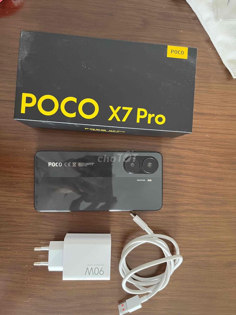 Xiaomi Poco X7 Pro 256GB Đen. Mua bán Điện thoại tại Thành phố Thủ Đức Tp Hồ Chí Minh được đăng bởi Duong Truong hình 1
